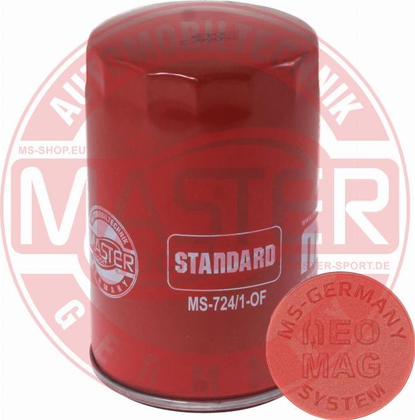 MASTER-SPORT 724/1-OFMG-PCS-MS - Масляний фільтр autocars.com.ua