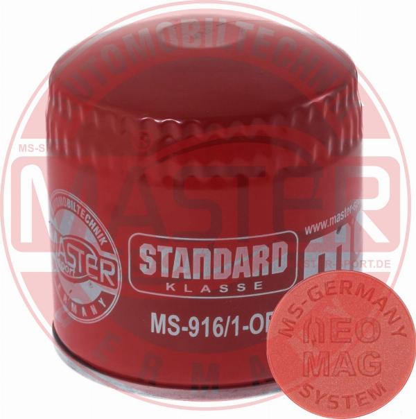 MASTER-SPORT 916/1-OFMG-PCS-MS - Масляний фільтр autocars.com.ua