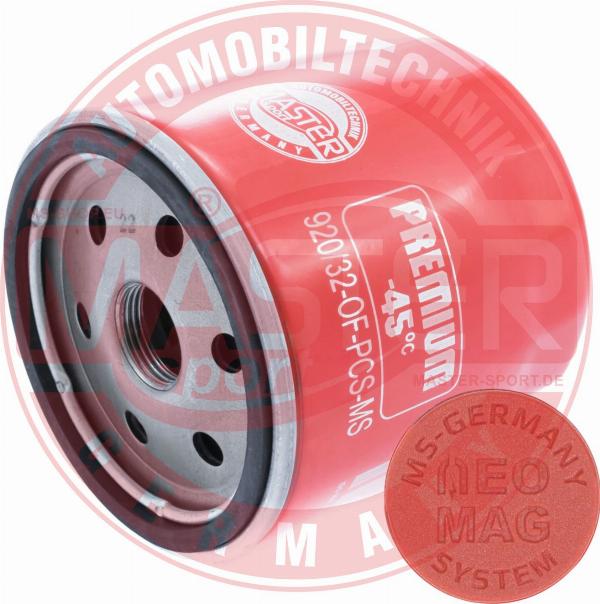 MASTER-SPORT 920/32-OFMG-PCS-MS - Масляний фільтр autocars.com.ua