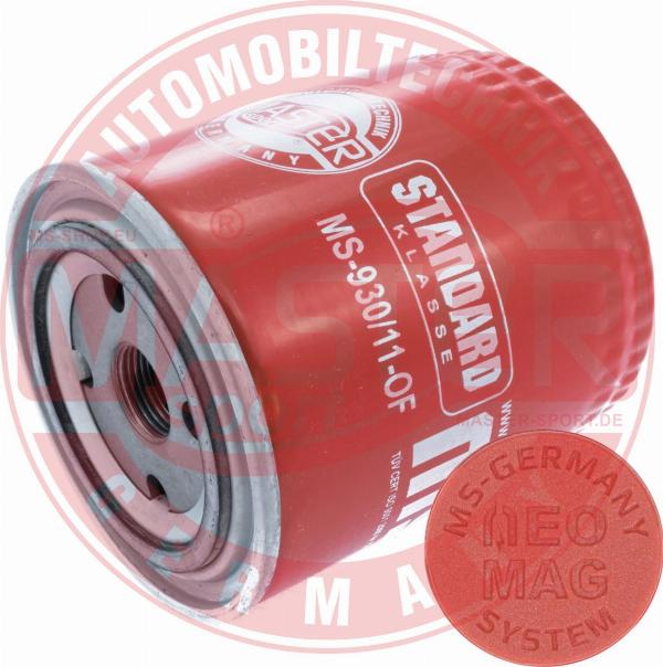 MASTER-SPORT 930/11-OFMG-PCS-MS - Масляний фільтр autocars.com.ua