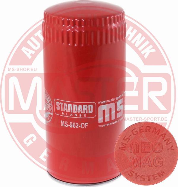 MASTER-SPORT 962-OFMG-PCS-MS - Масляний фільтр autocars.com.ua