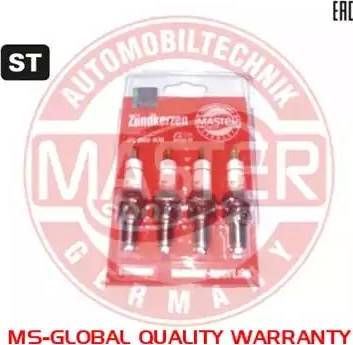 MASTER-SPORT BCPR6ES11-ST-SET/4/-MS - Свічка запалювання autocars.com.ua