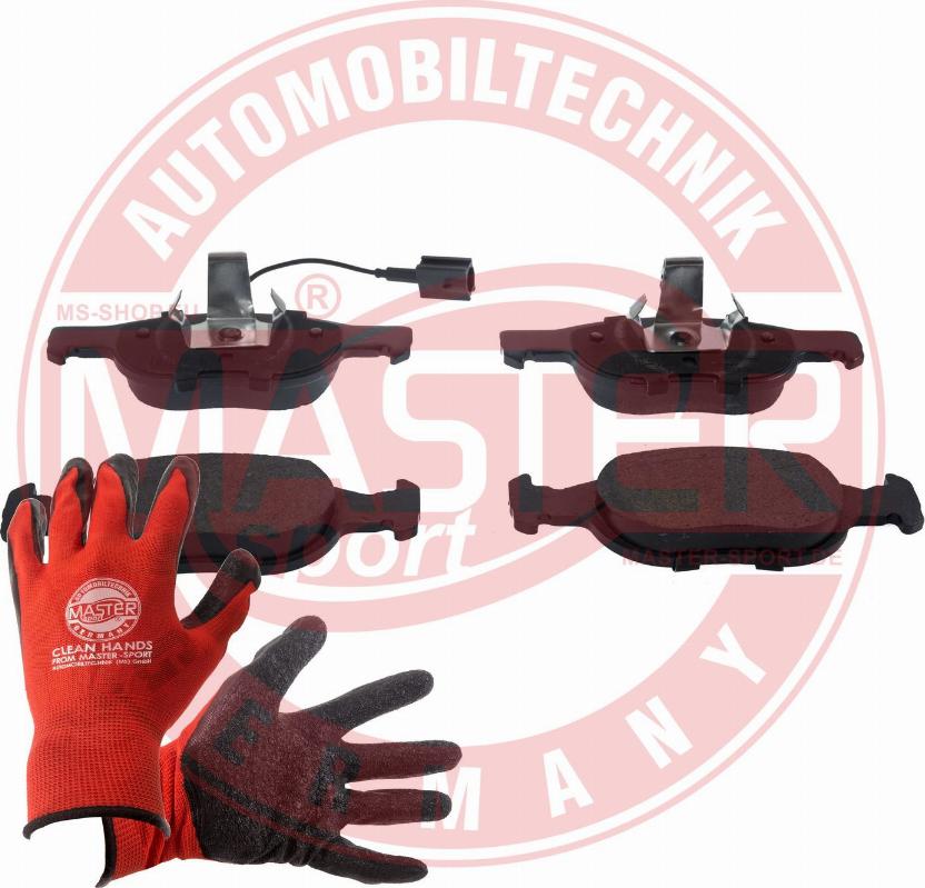 MASTER-SPORT 13046070642N-SET-MSP - Гальмівні колодки, дискові гальма autocars.com.ua