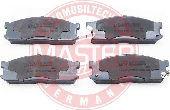MASTER-SPORT 13046107272N-SET-MS - Гальмівні колодки, дискові гальма autocars.com.ua