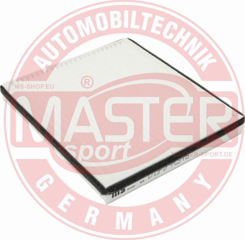 MASTER-SPORT 1719-IF-PCS-MS - Фільтр, повітря у внутрішній простір autocars.com.ua