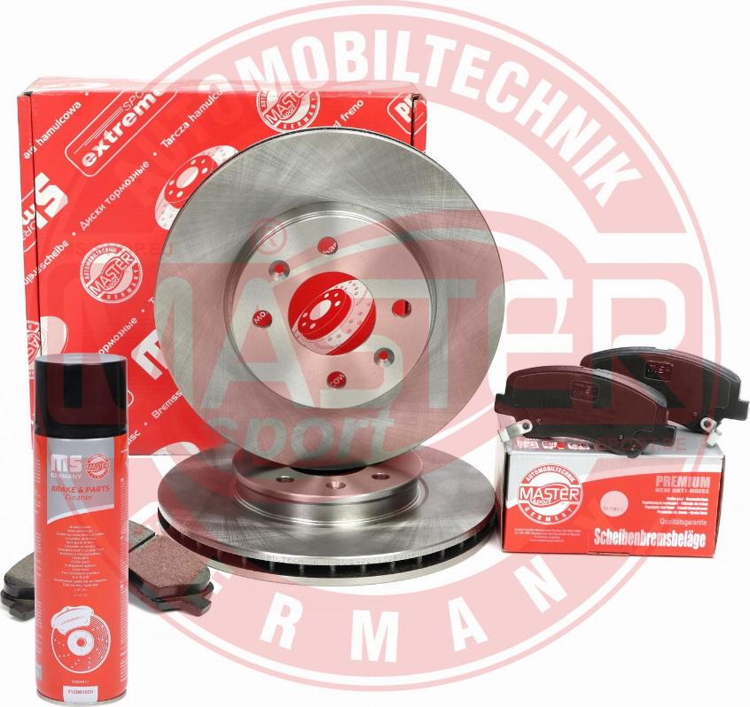 MASTER-SPORT 200020890P - Комплект гальм, дисковий гальмівний механізм autocars.com.ua