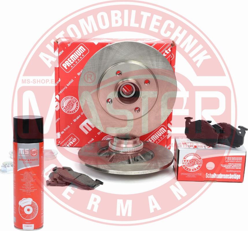 MASTER-SPORT 200801081P - Комплект гальм, дисковий гальмівний механізм autocars.com.ua