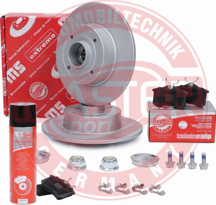 MASTER-SPORT 200851140P - Комплект гальм, дисковий гальмівний механізм autocars.com.ua