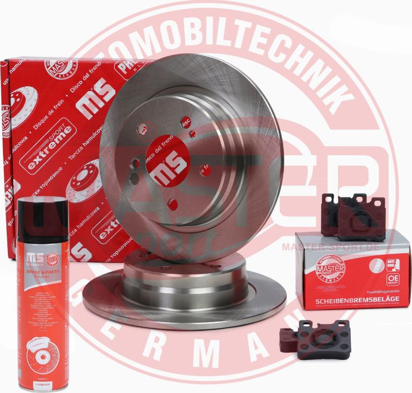 MASTER-SPORT 200901140P - Комплект гальм, дисковий гальмівний механізм autocars.com.ua