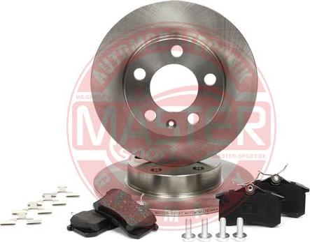 MASTER-SPORT 200901230 - Комплект гальм, дисковий гальмівний механізм autocars.com.ua