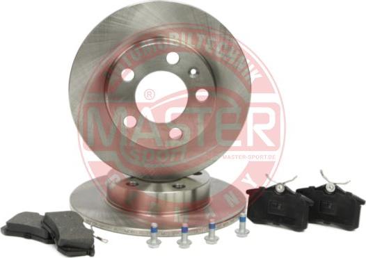 MASTER-SPORT 200901231 - Комплект гальм, дисковий гальмівний механізм autocars.com.ua
