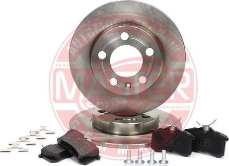 MASTER-SPORT 200901331 - Комплект гальм, дисковий гальмівний механізм autocars.com.ua
