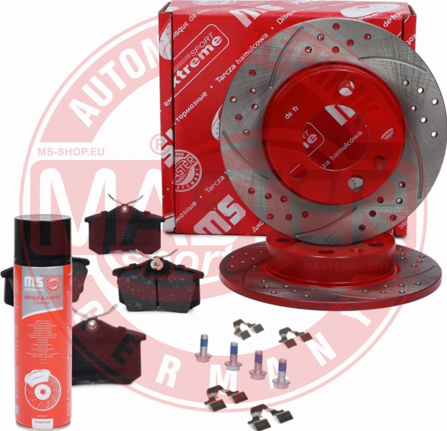 MASTER-SPORT 200921230P - Комплект гальм, дисковий гальмівний механізм autocars.com.ua