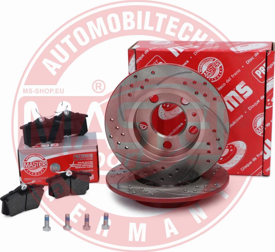 MASTER-SPORT 200921231 - Комплект гальм, дисковий гальмівний механізм autocars.com.ua