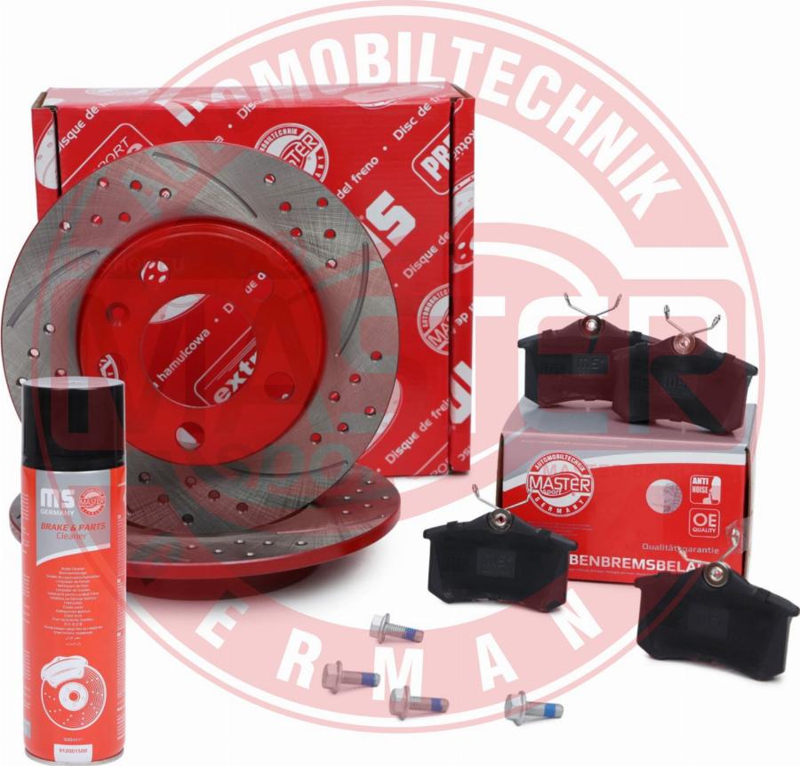 MASTER-SPORT 200921232P - Комплект гальм, дисковий гальмівний механізм autocars.com.ua