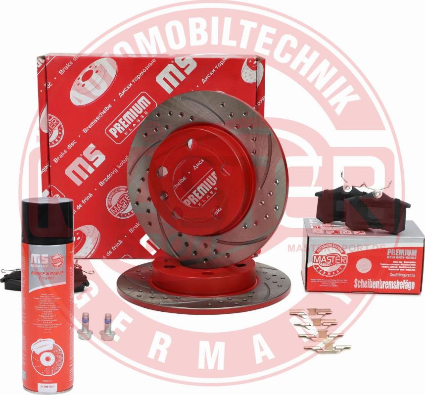 MASTER-SPORT 200921330P - Комплект гальм, дисковий гальмівний механізм autocars.com.ua