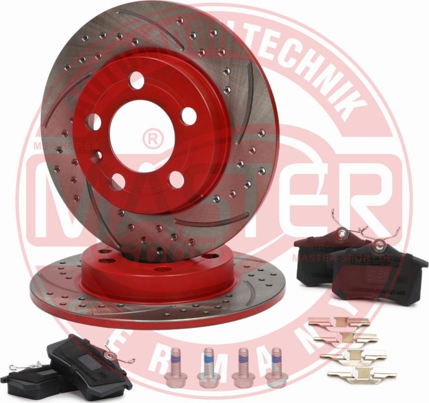 MASTER-SPORT 200921330 - Комплект гальм, дисковий гальмівний механізм autocars.com.ua