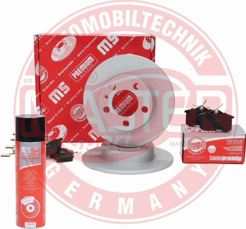 MASTER-SPORT 200951230P - Комплект гальм, дисковий гальмівний механізм autocars.com.ua