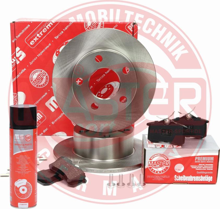 MASTER-SPORT 201002010P - Комплект гальм, дисковий гальмівний механізм autocars.com.ua