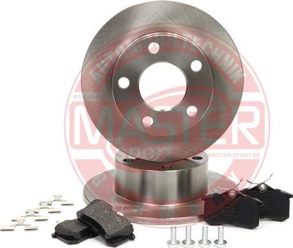 MASTER-SPORT 201002010 - Комплект гальм, дисковий гальмівний механізм autocars.com.ua