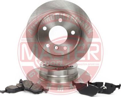 MASTER-SPORT 201002020 - Комплект гальм, дисковий гальмівний механізм autocars.com.ua