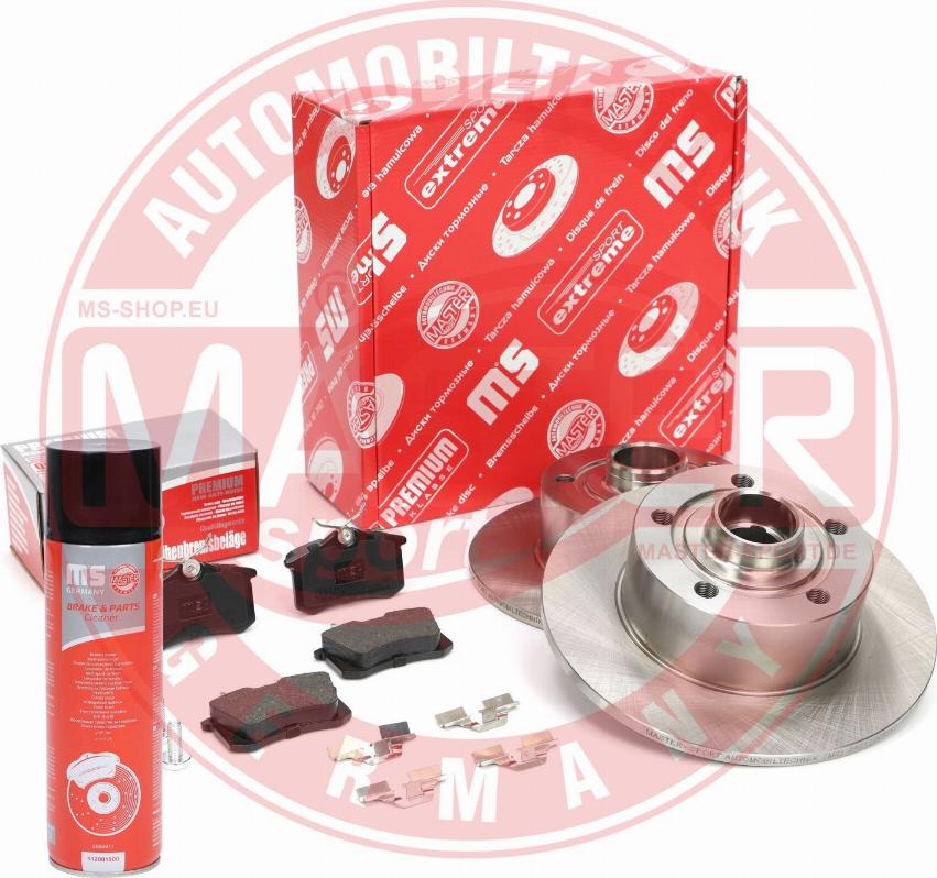 MASTER-SPORT 201002100P - Комплект гальм, дисковий гальмівний механізм autocars.com.ua