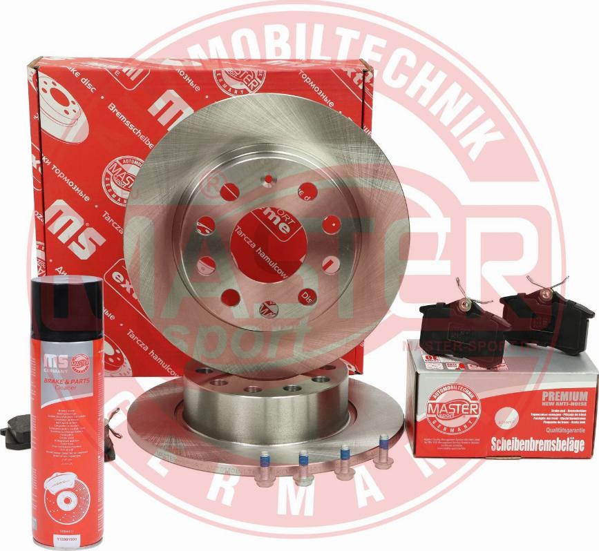 MASTER-SPORT 201002772P - Комплект гальм, дисковий гальмівний механізм autocars.com.ua