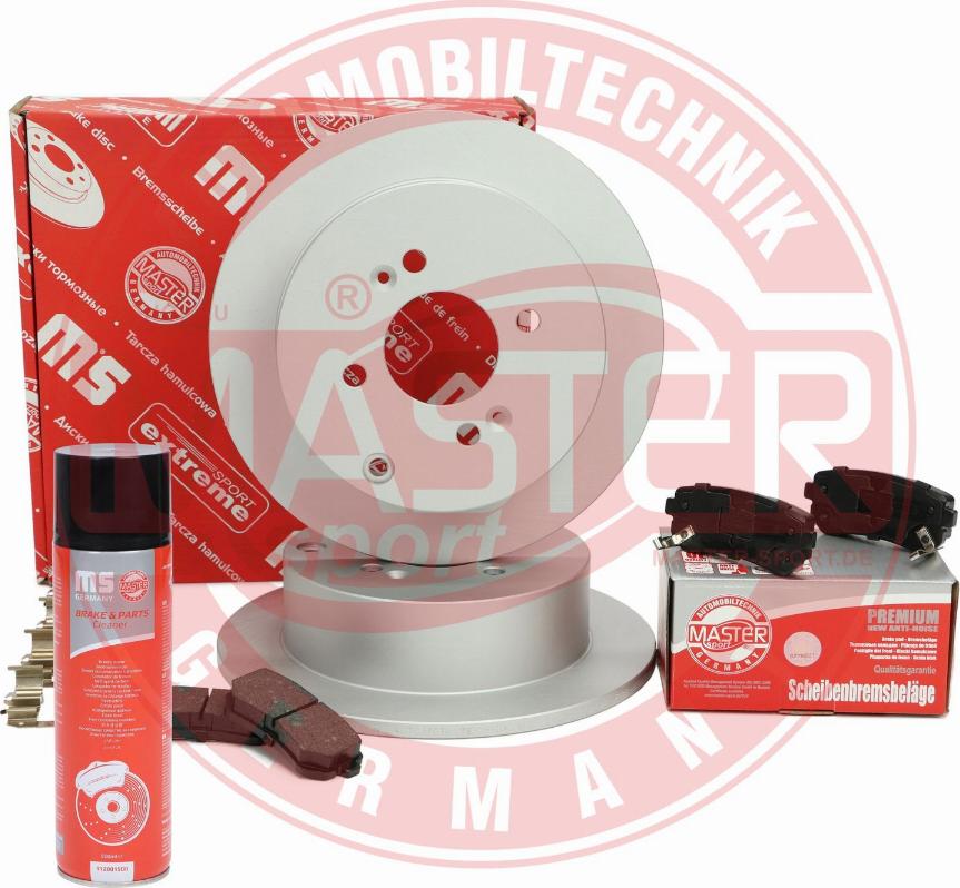 MASTER-SPORT 201003120P - Комплект гальм, дисковий гальмівний механізм autocars.com.ua