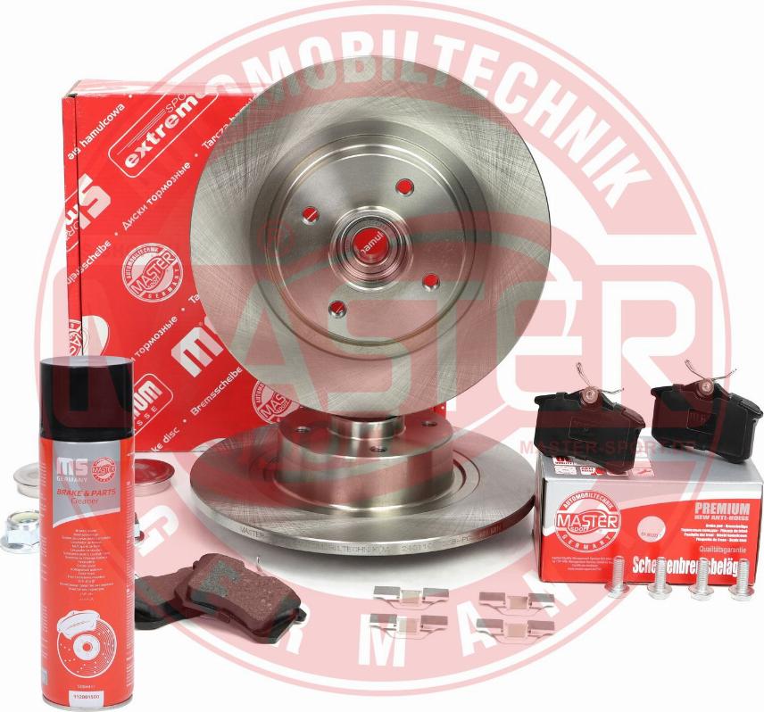 MASTER-SPORT 201003250P - Комплект гальм, дисковий гальмівний механізм autocars.com.ua