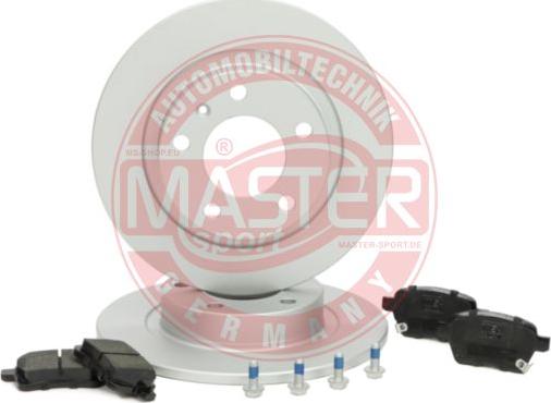 MASTER-SPORT 201003470 - Комплект гальм, дисковий гальмівний механізм autocars.com.ua