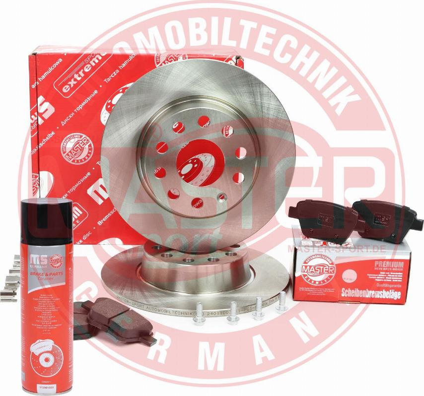 MASTER-SPORT 201003560P - Комплект гальм, дисковий гальмівний механізм autocars.com.ua