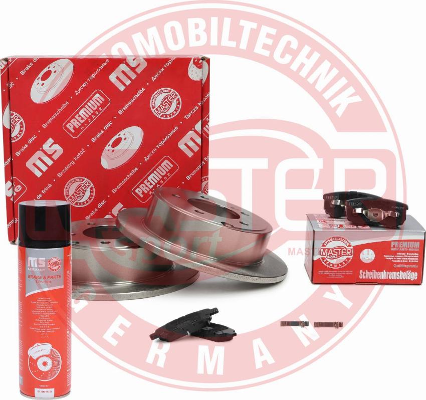 MASTER-SPORT 201003630P - Комплект гальм, дисковий гальмівний механізм autocars.com.ua
