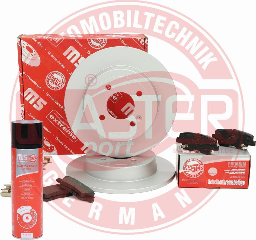 MASTER-SPORT 201003980P - Комплект гальм, дисковий гальмівний механізм autocars.com.ua