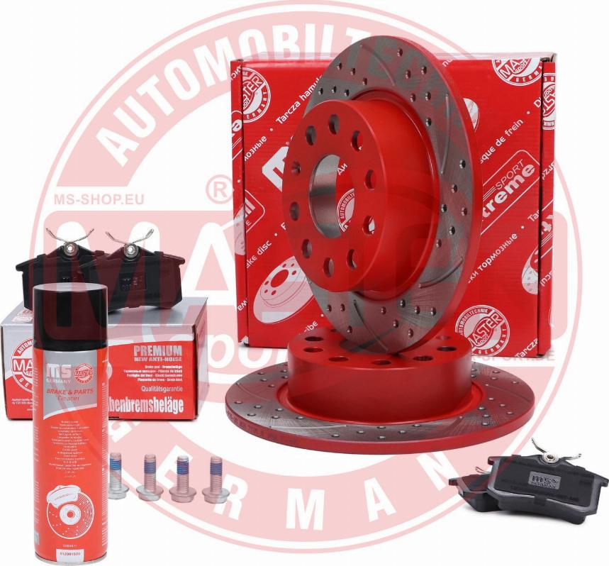 MASTER-SPORT 201022772P - Комплект гальм, дисковий гальмівний механізм autocars.com.ua