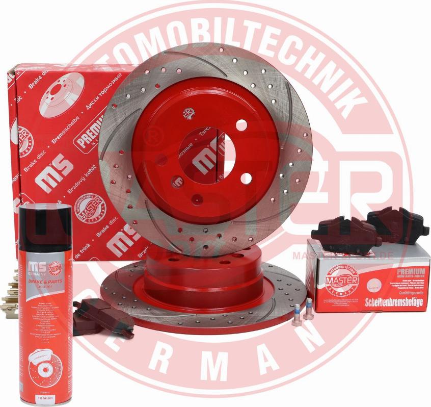 MASTER-SPORT 201023150P - Комплект гальм, дисковий гальмівний механізм autocars.com.ua