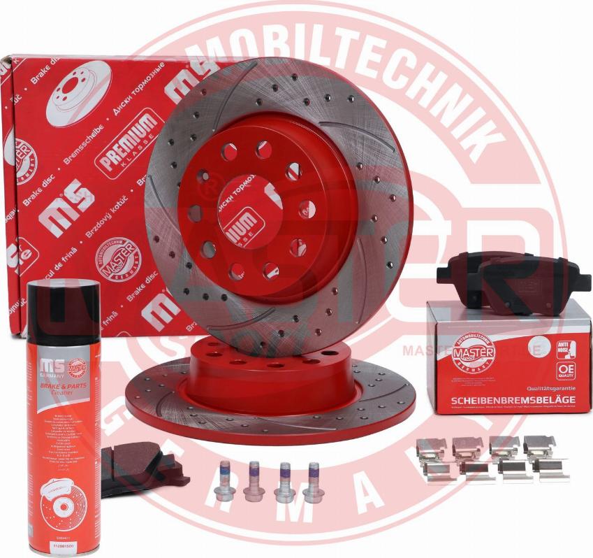 MASTER-SPORT 201023560P - Комплект гальм, дисковий гальмівний механізм autocars.com.ua