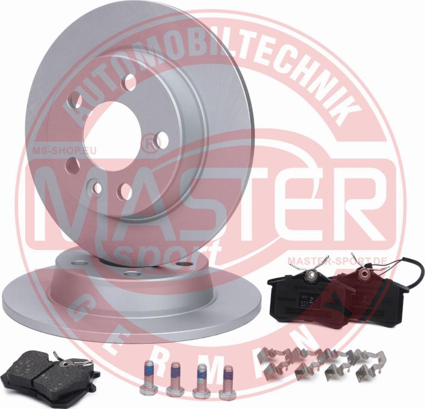 MASTER-SPORT 201052230 - Комплект гальм, дисковий гальмівний механізм autocars.com.ua