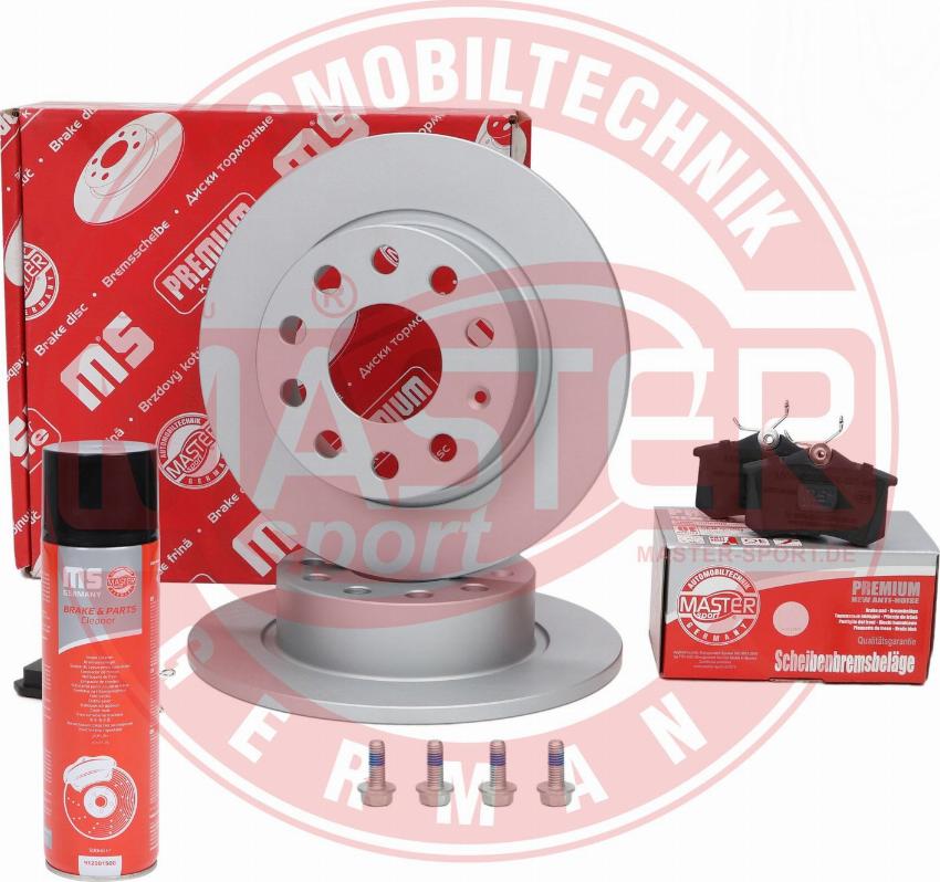 MASTER-SPORT 201052772P - Комплект гальм, дисковий гальмівний механізм autocars.com.ua