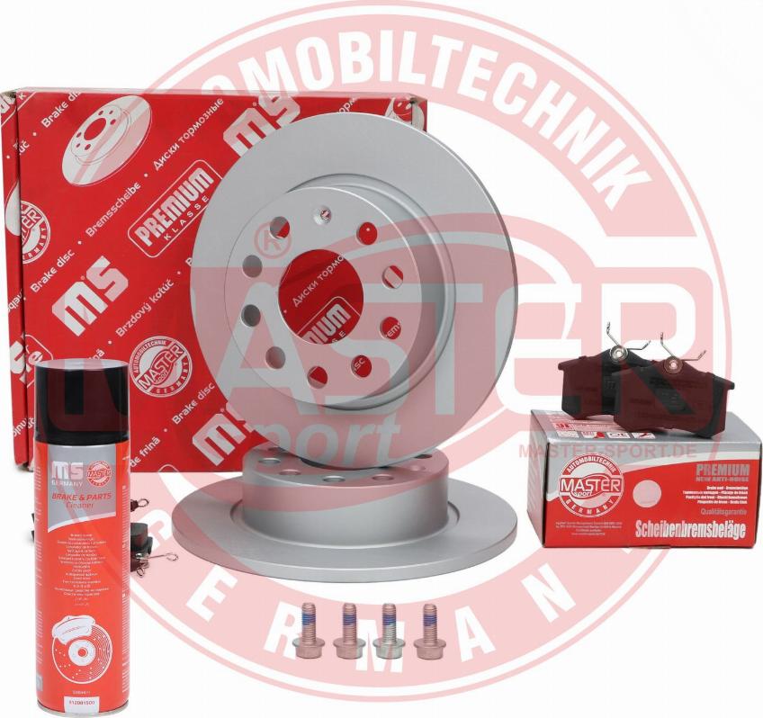 MASTER-SPORT 201052773P - Комплект гальм, дисковий гальмівний механізм autocars.com.ua