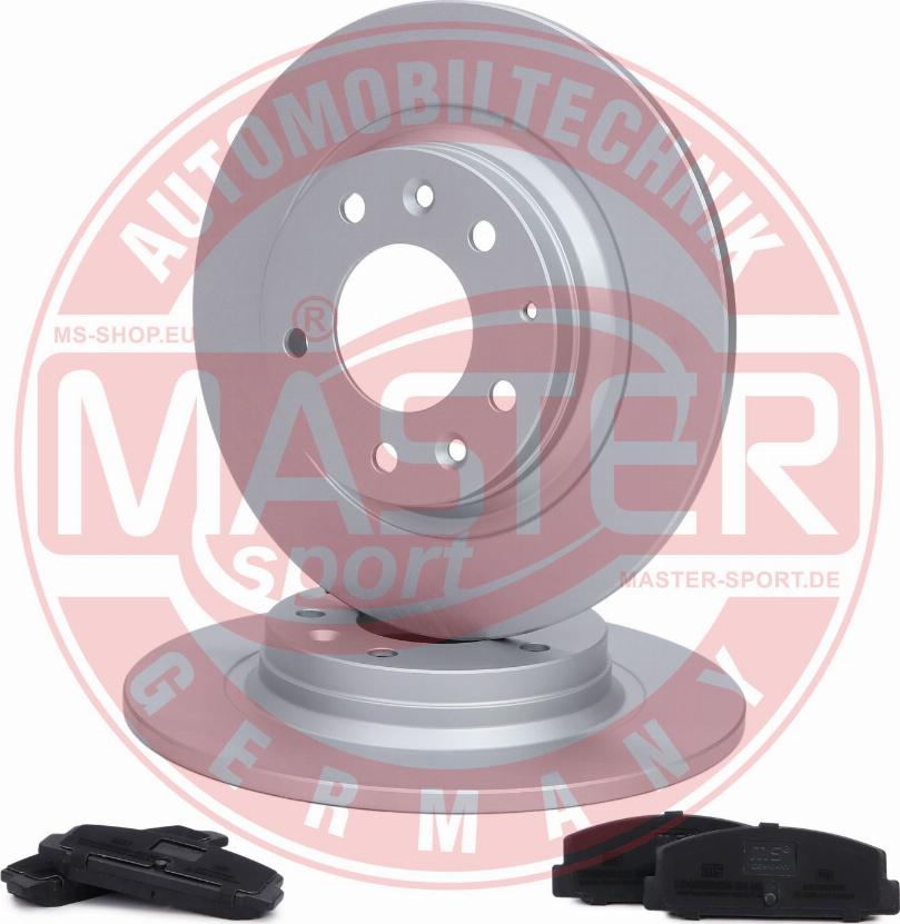 MASTER-SPORT 201053020 - Комплект гальм, дисковий гальмівний механізм autocars.com.ua