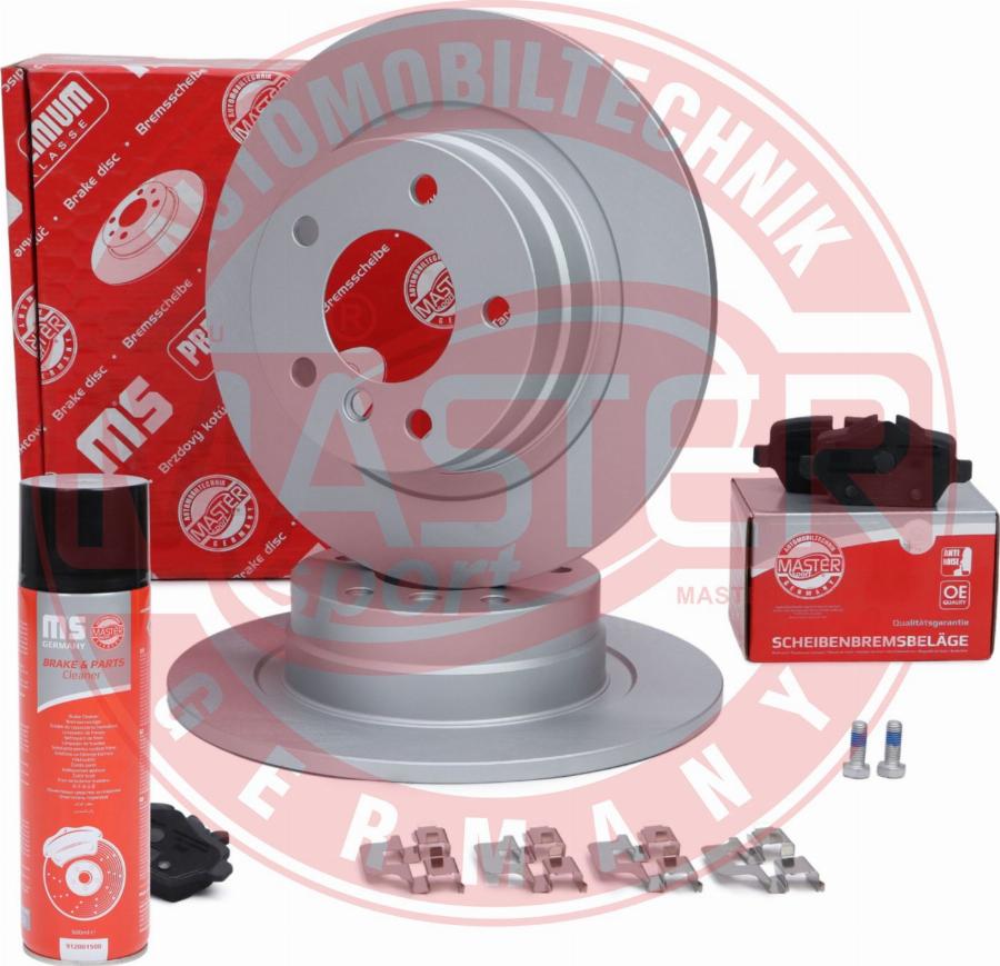 MASTER-SPORT 201053150P - Комплект гальм, дисковий гальмівний механізм autocars.com.ua