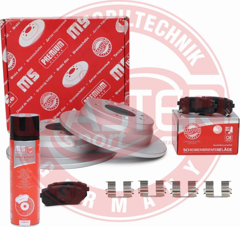MASTER-SPORT 201053320P - Комплект гальм, дисковий гальмівний механізм autocars.com.ua