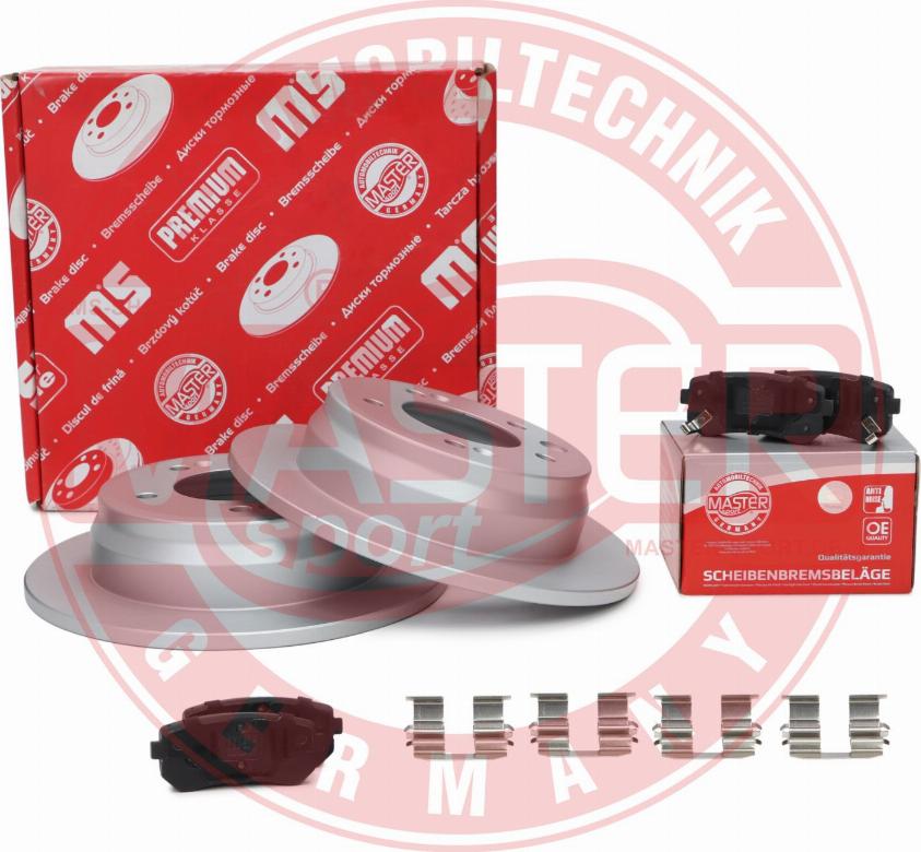 MASTER-SPORT 201053320 - Комплект гальм, дисковий гальмівний механізм autocars.com.ua