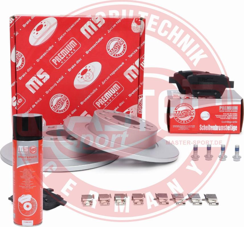 MASTER-SPORT 201053560P - Комплект гальм, дисковий гальмівний механізм autocars.com.ua