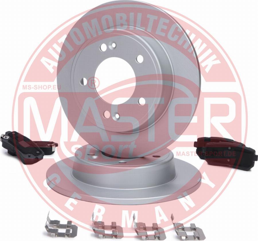 MASTER-SPORT 201053681 - Комплект гальм, дисковий гальмівний механізм autocars.com.ua
