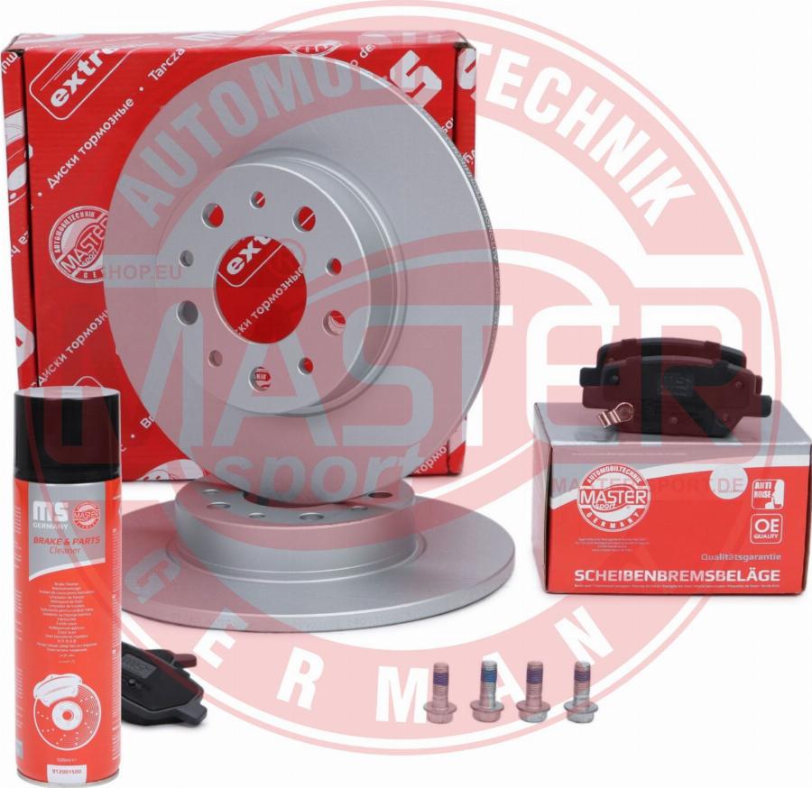 MASTER-SPORT 201053781P - Комплект гальм, дисковий гальмівний механізм autocars.com.ua