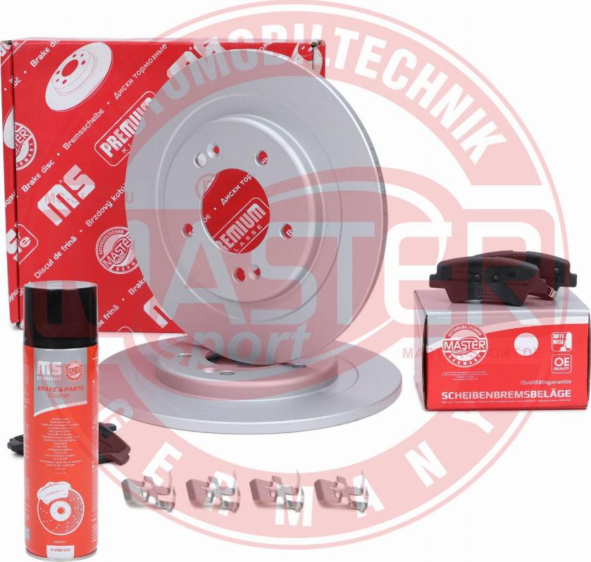MASTER-SPORT 201053830P - Комплект гальм, дисковий гальмівний механізм autocars.com.ua