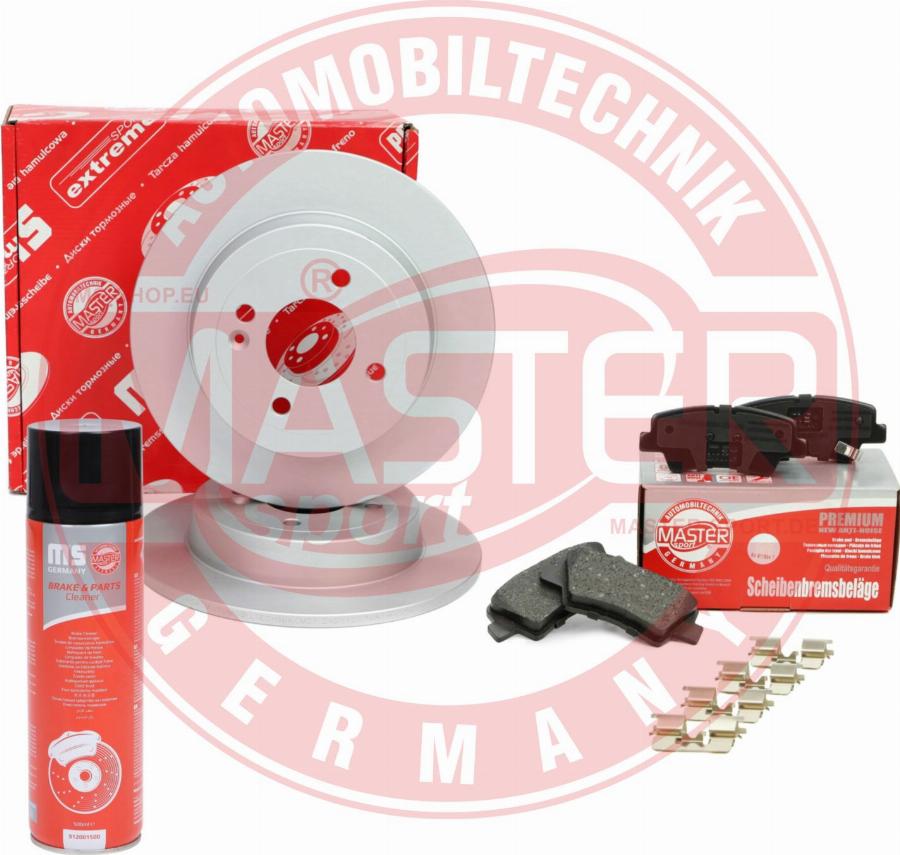 MASTER-SPORT 201053980P - Комплект гальм, дисковий гальмівний механізм autocars.com.ua