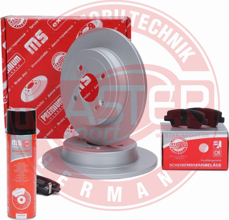 MASTER-SPORT 201053981P - Комплект гальм, дисковий гальмівний механізм autocars.com.ua