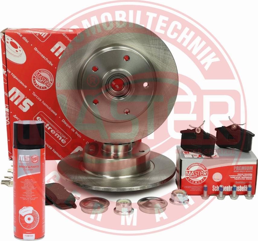 MASTER-SPORT 201061820P - Комплект гальм, дисковий гальмівний механізм autocars.com.ua